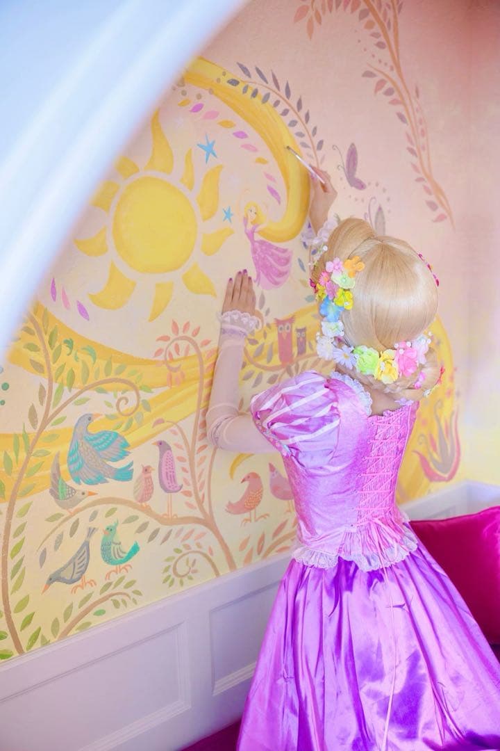 シークレットハニー　ラプンツェル ドレス　Dハロ仮装