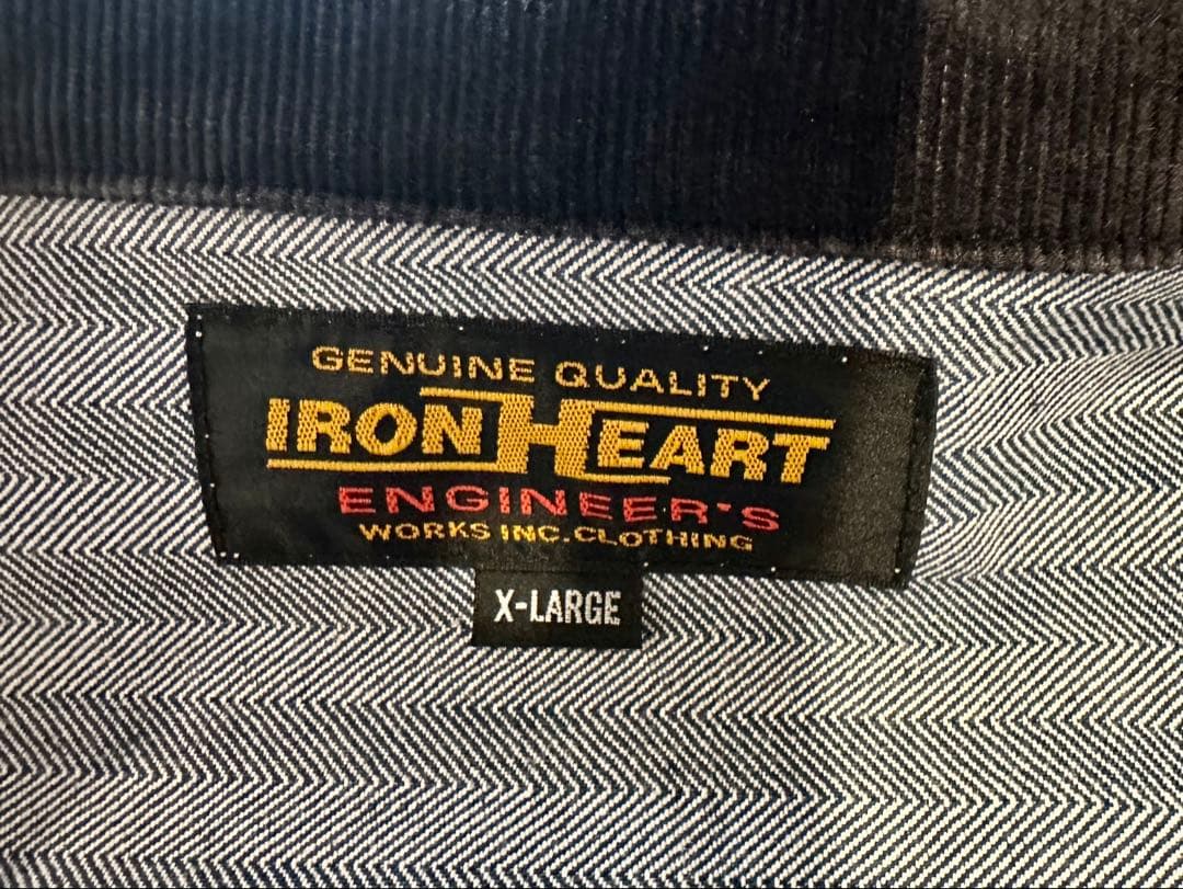 ♪ IRONHEART ♪ IHJ-119 ♪ヘビーヘリンボーン♪サイズXL