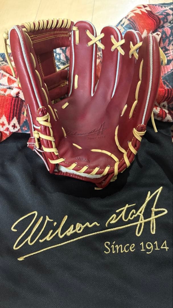【ポン太】硬式用 WILSON STAFF DUAL 内野手用 86型
