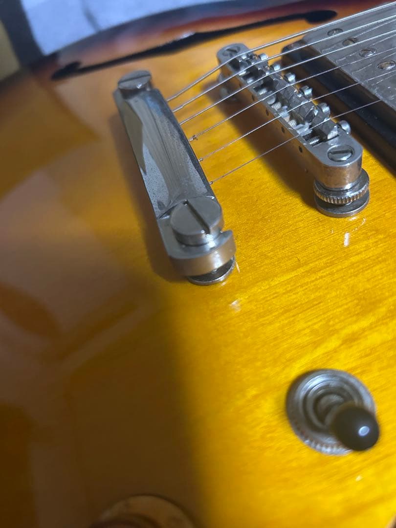 Epiphone dot VS セミアコ エピフォン ドット エレキギター