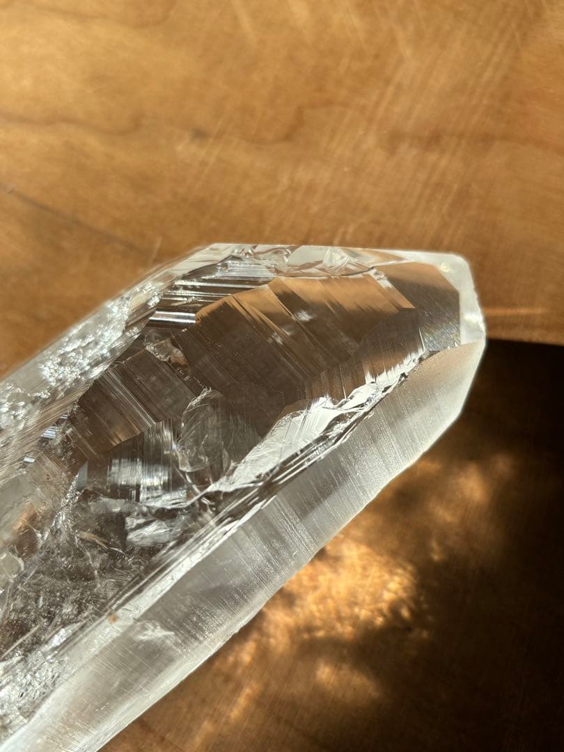 レムリアンシードクリスタル　高い透明度 　レコードキーパー410g