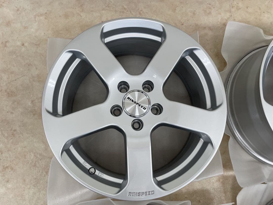 RINSPEED 17インチ 7.5J＋37 5H112純正ボルト対応4本セット