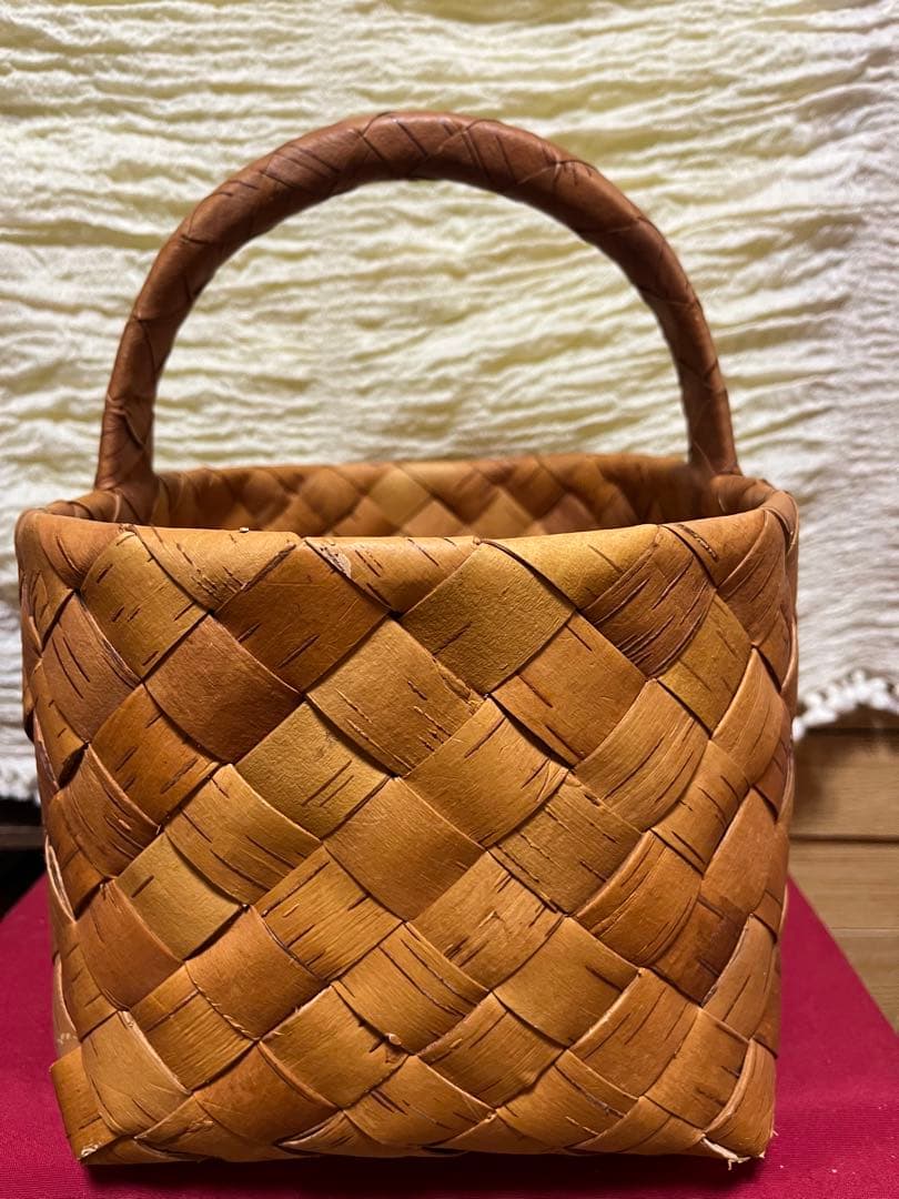 Galina ガリーナ 白樺かご　特大サイズ　オーバル　フィンランド　バスケット