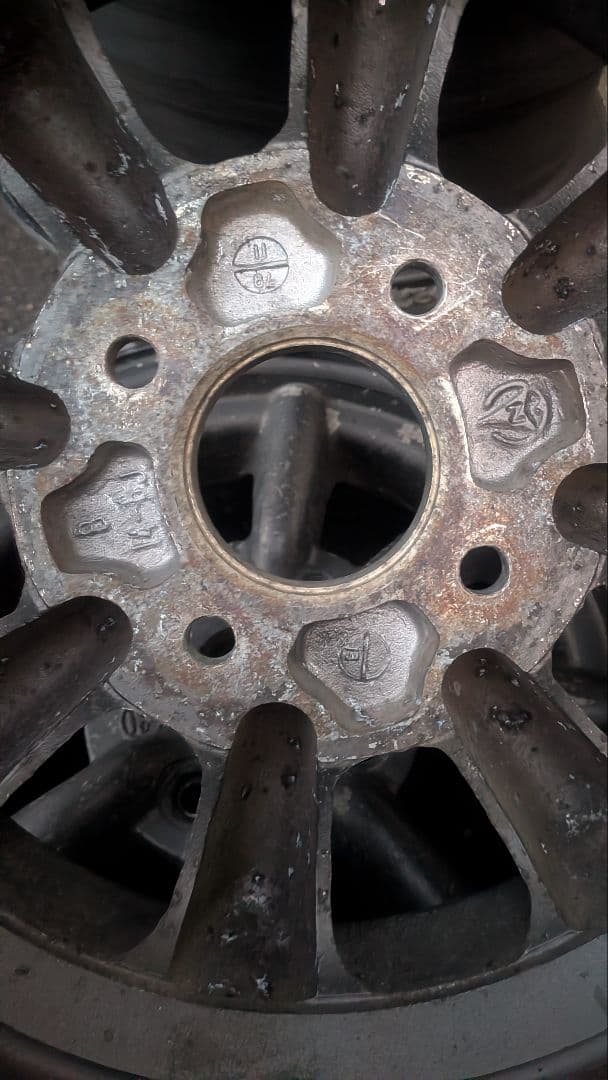 ワタナベ　エイトスポーク　14インチホイール