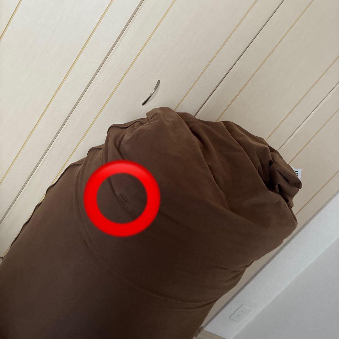 【定価32890円】yogibo max ビーズソファ ブラウン※江戸川区お渡し