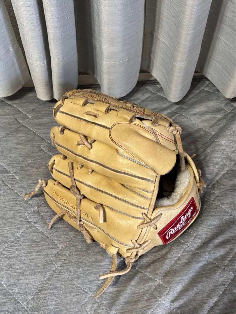 【本日限定緊急値下げ！】Rawlings ウィザード＃1 硬式グローブ キャメル