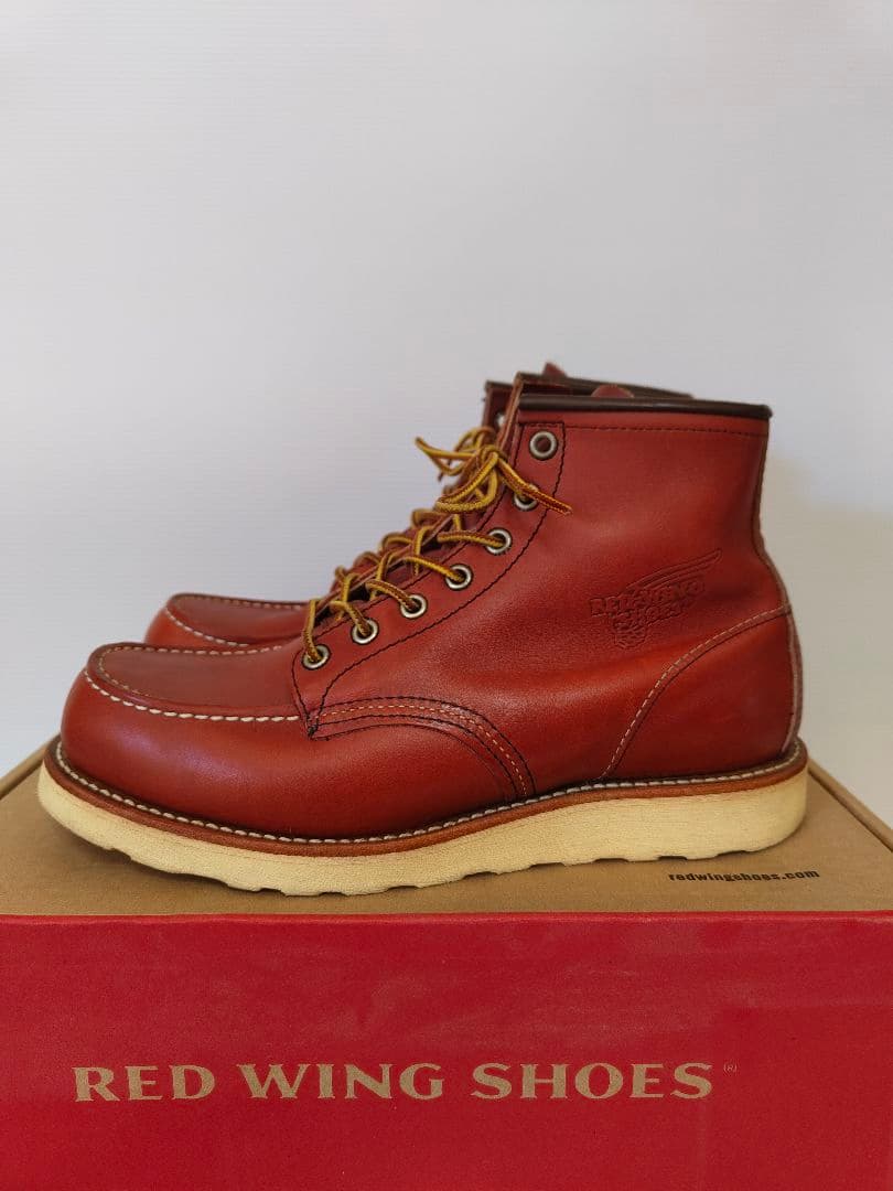 ★美品★ RED WING 8875 モックトゥワークブーツ