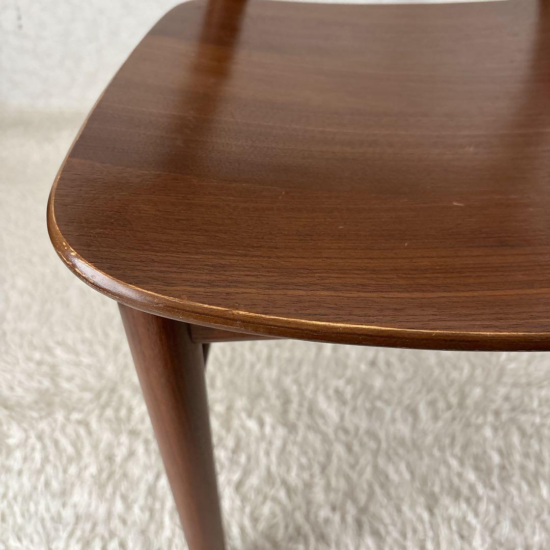 ウォールナット】MUJI 無印良品 ダイニング ラウンドチェア ヴィンテージ