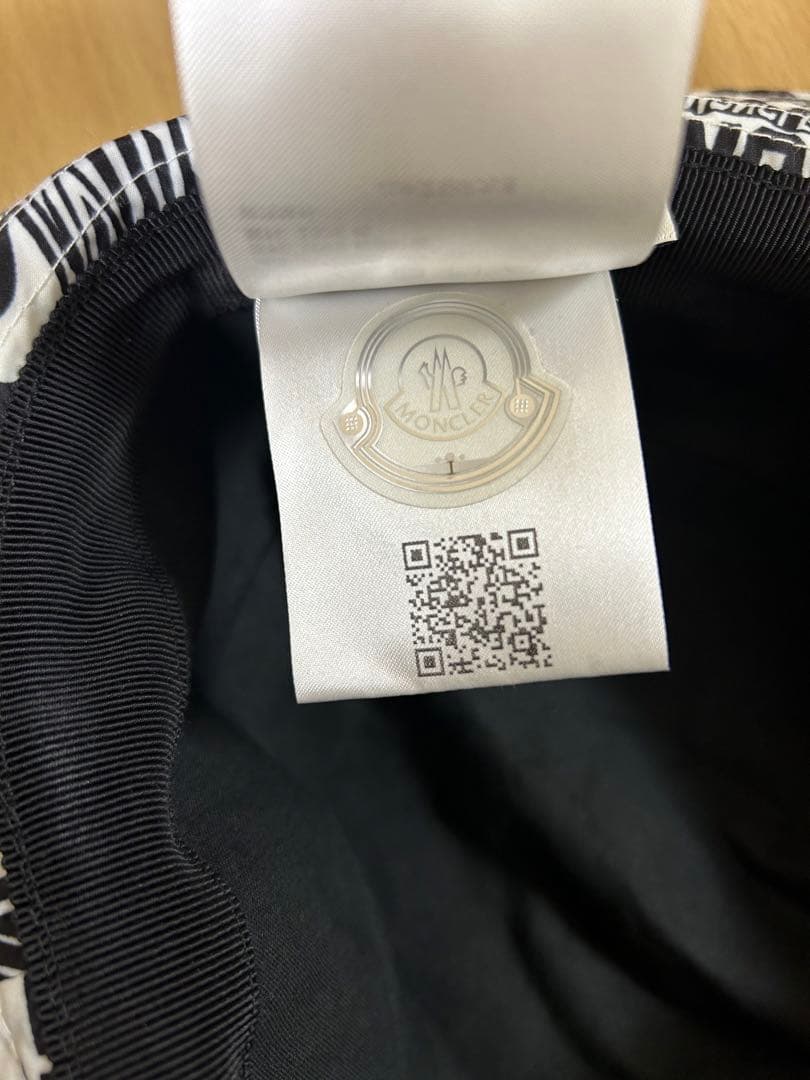 MONCLER 帽子 総柄 バケットハット L