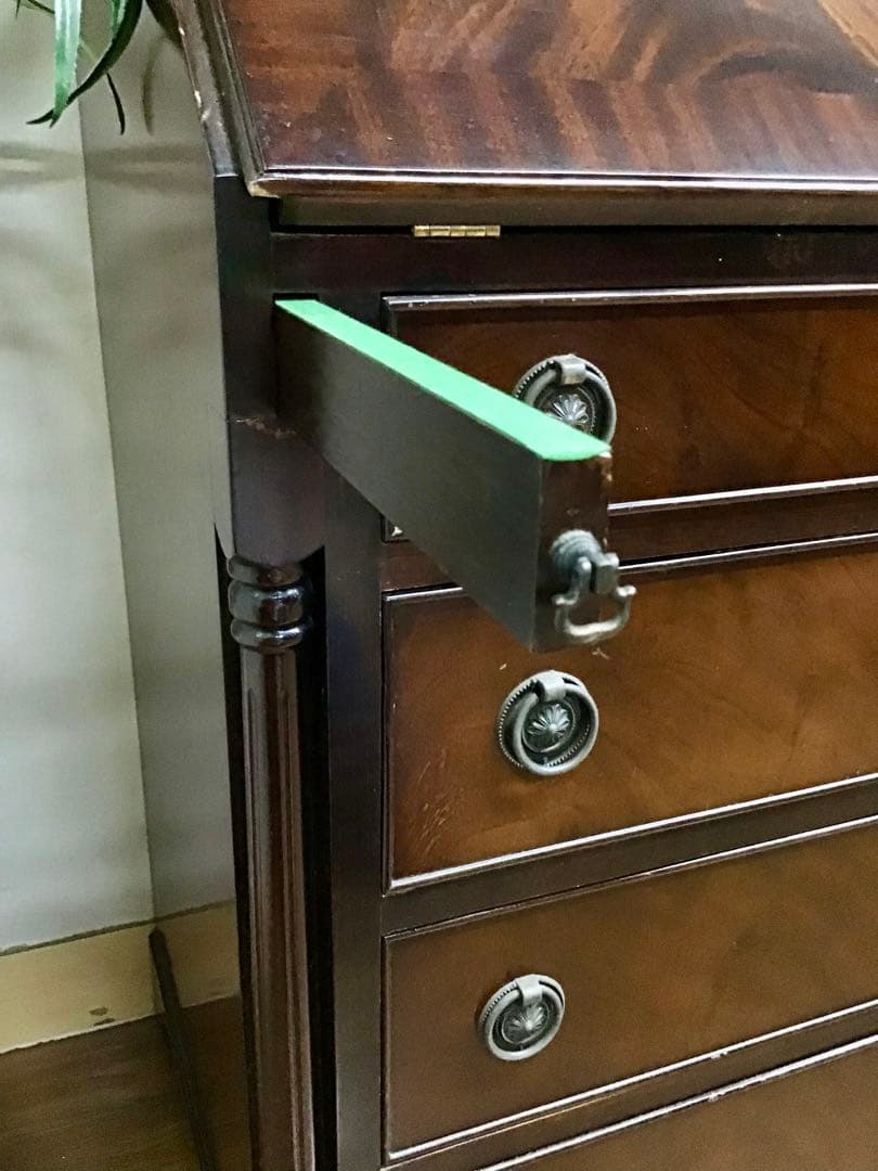 管382☆イギリス☆アンティーク☆Rosjohnロスジョン☆ライティングビューロ