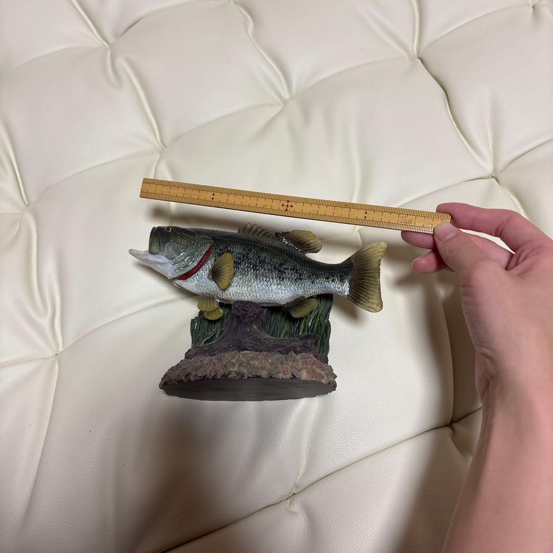 ブラックバス オブジェ 置物