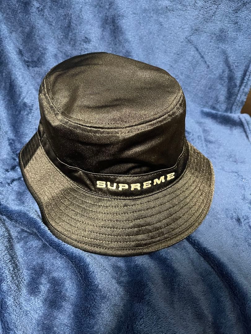 Nike Supreme バケットハット(S/M)ブラック
