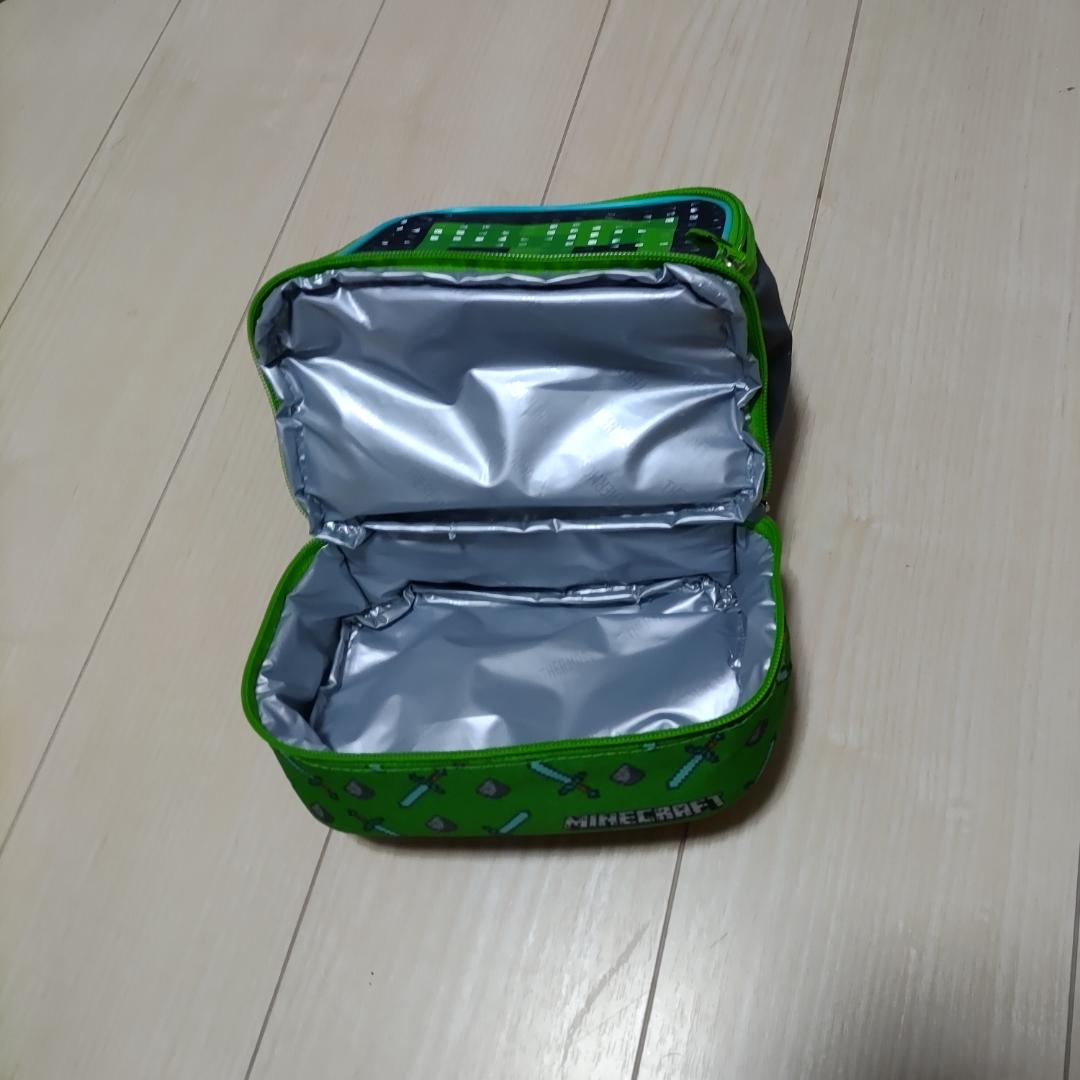 マインクラフト　マイクラ　お弁当バッグ　サーモス　ランチバッグ　保冷