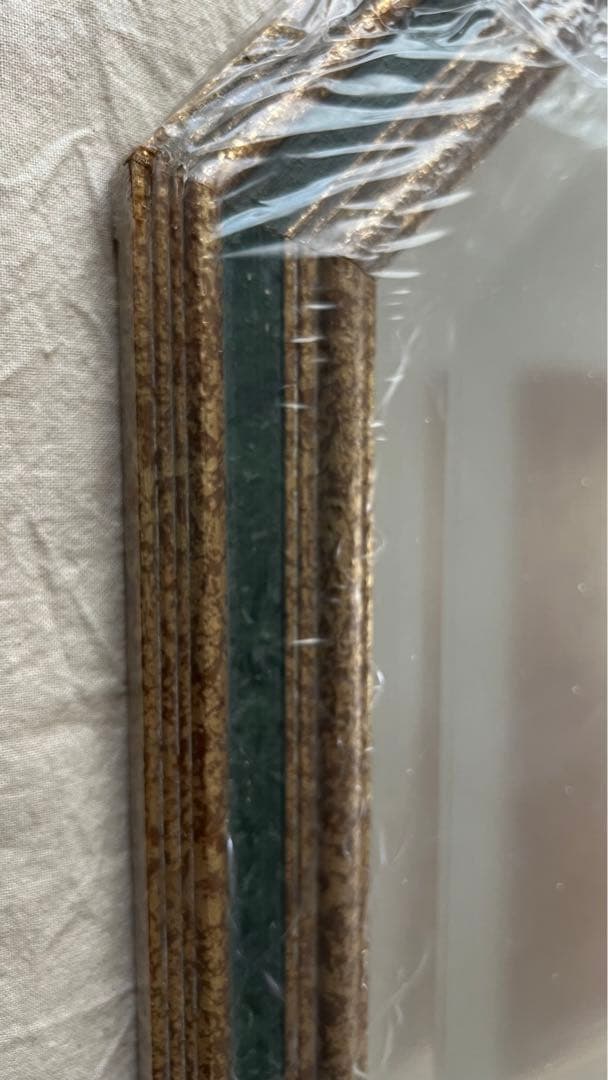 最終値下げ❣️★新品未使用★【イタリア製】八角ミラー八角形鏡壁掛け