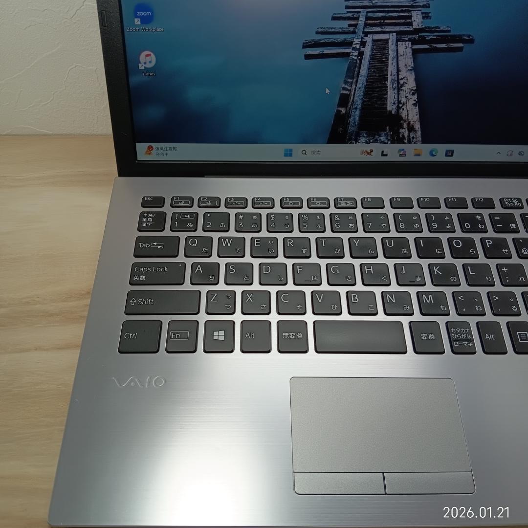 【スタイリッシュノートパソコン】VAIO VJPG13C11N