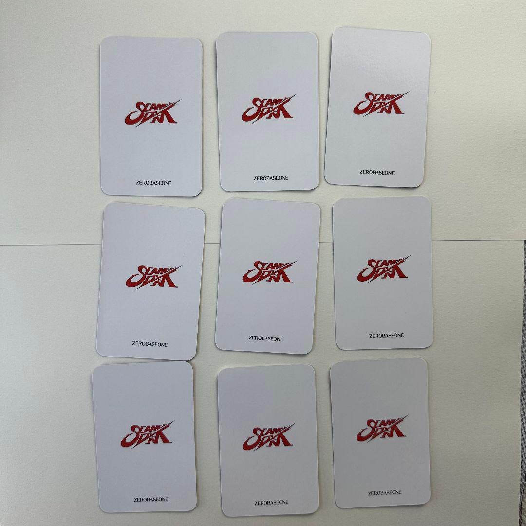 韓国 ZB1 SLAM DUNK サノク トレカ 9枚