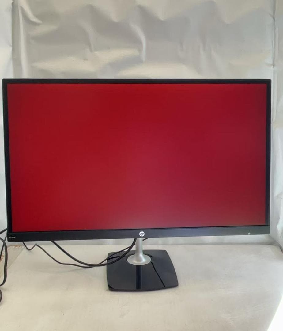 兆*楽様 【美品】hp 27インチ FHDモニタ IPSパネル N270h