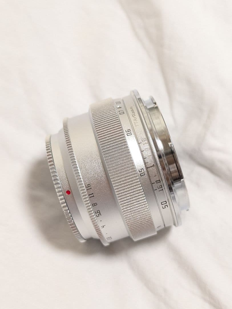 【Lマウント】TTArtisan 50mm f2 シルバー 限定カラー