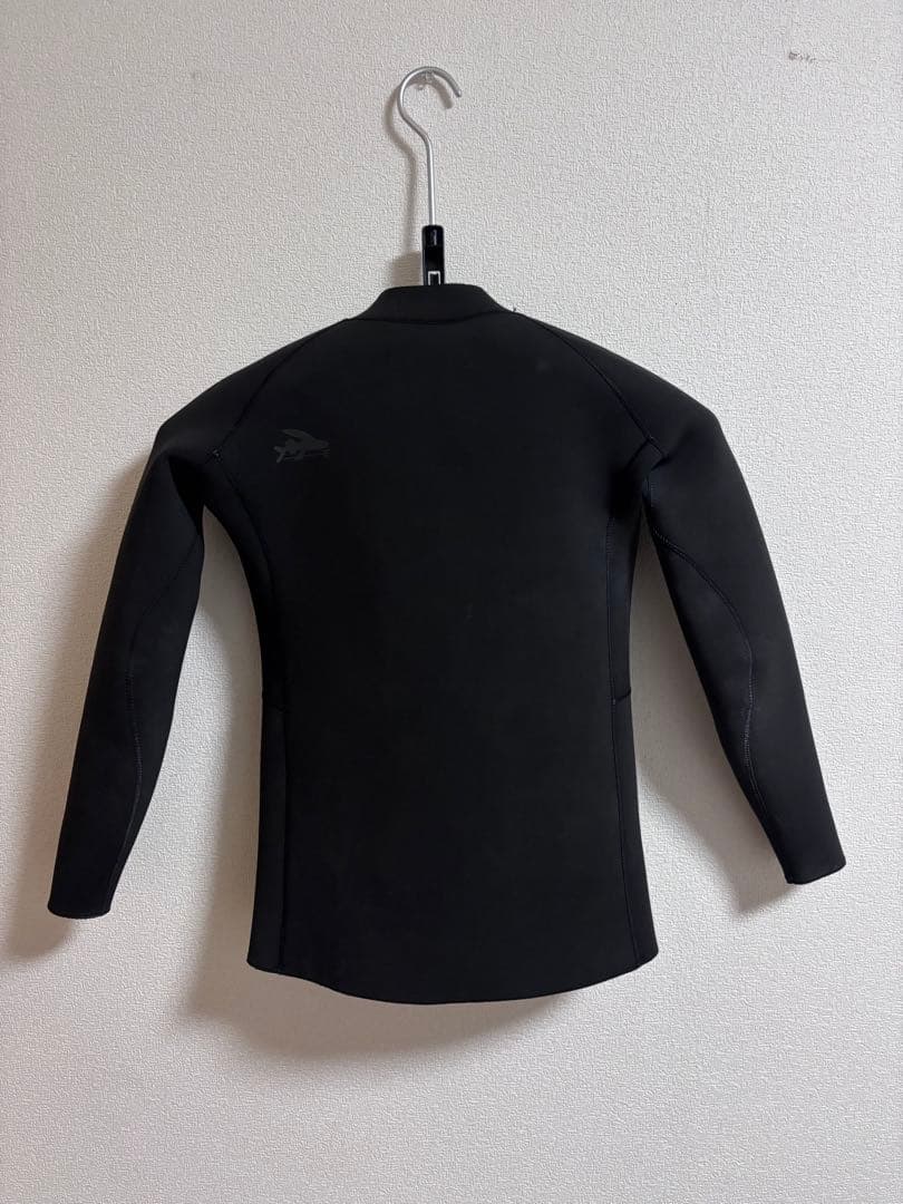 Patagonia Mサイズ Yulex製 フロントジッパー タッパー ブラック