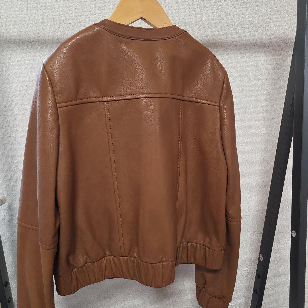 新品　JILL STUART ブラウン レザージャケット S