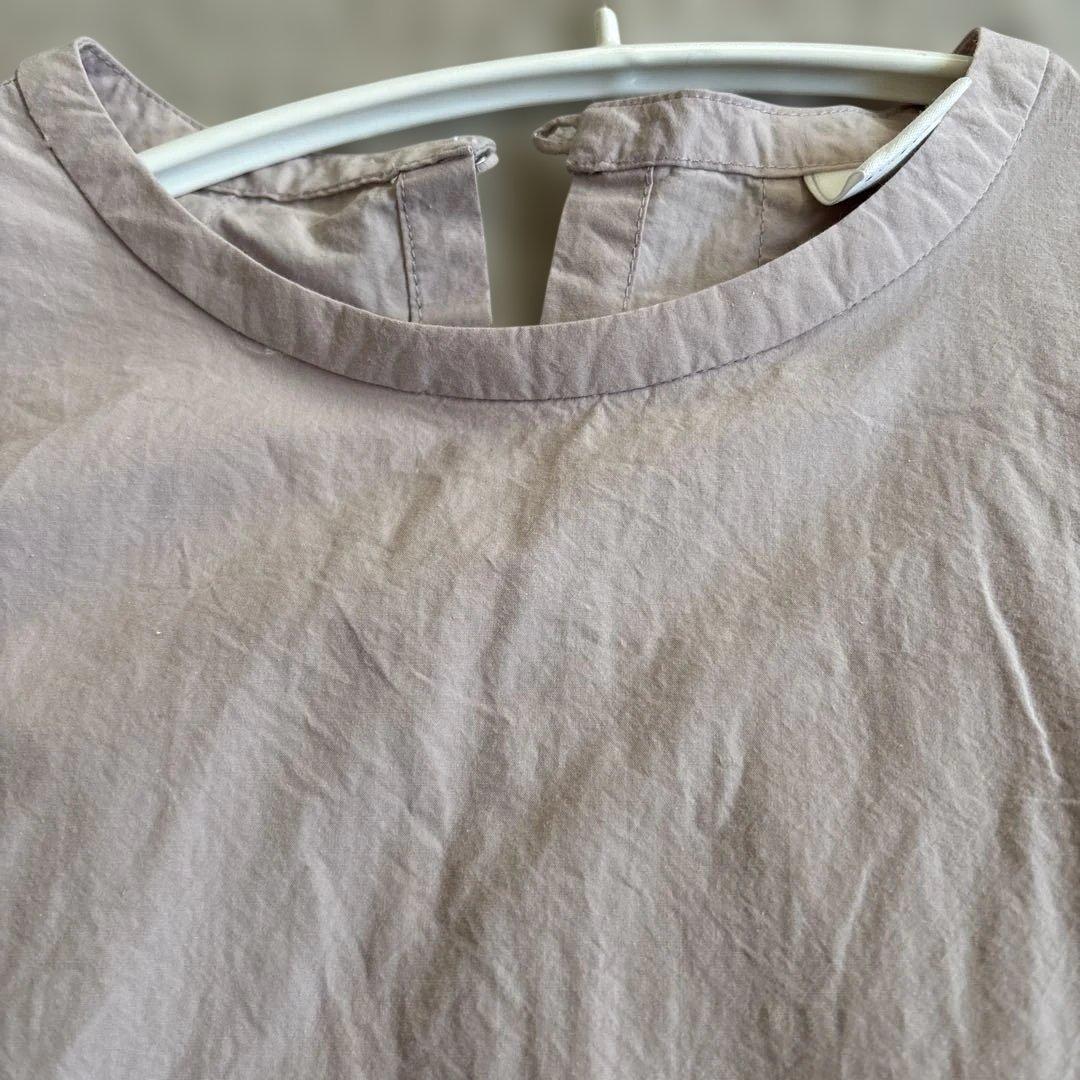 かぐれコットンシルククルーネックプルオーバー最終お値下げ‼️