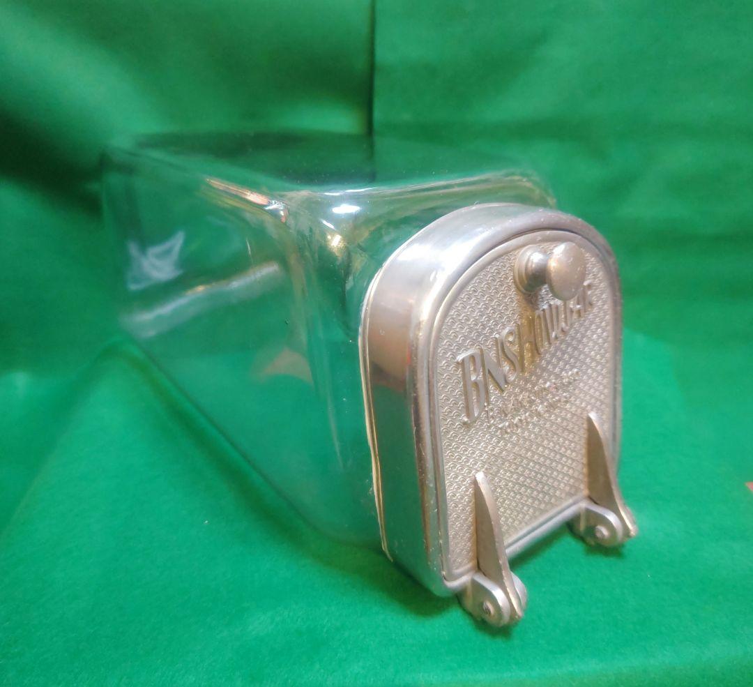 希少品 ヴィンテージ レトロBNSHOWJAR レトロガラス容器【最終価格】