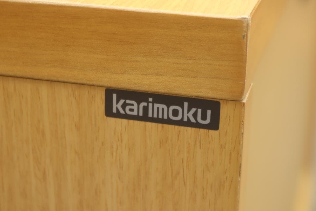 karimoku カリモク ナチュラル モダン ビーチ材 サイドボード 収納