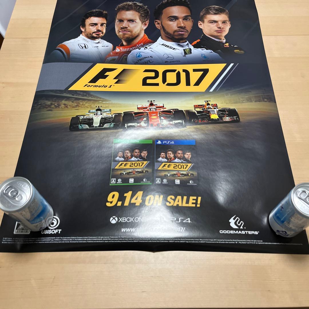 PS4 F1 2017 非売品ゲームポスター
