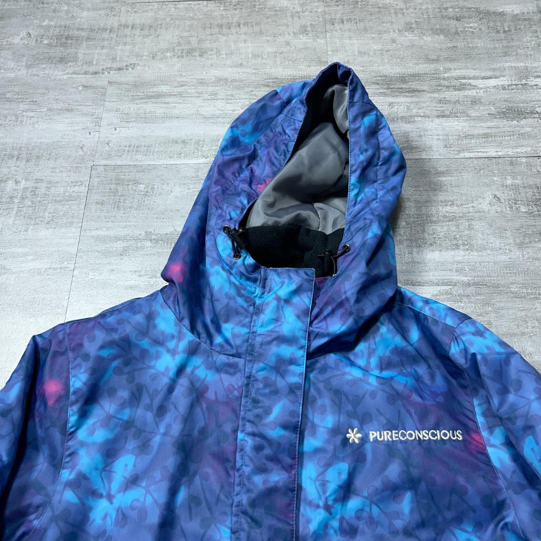 美品 大きいサイズ PURECONSIOUS スキーウェア 上下 レディースXL