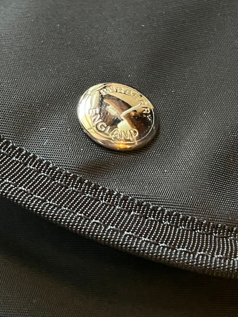 バーバリー BURBERRY ミニショルダーバッグ 黒/白8014730 未使用