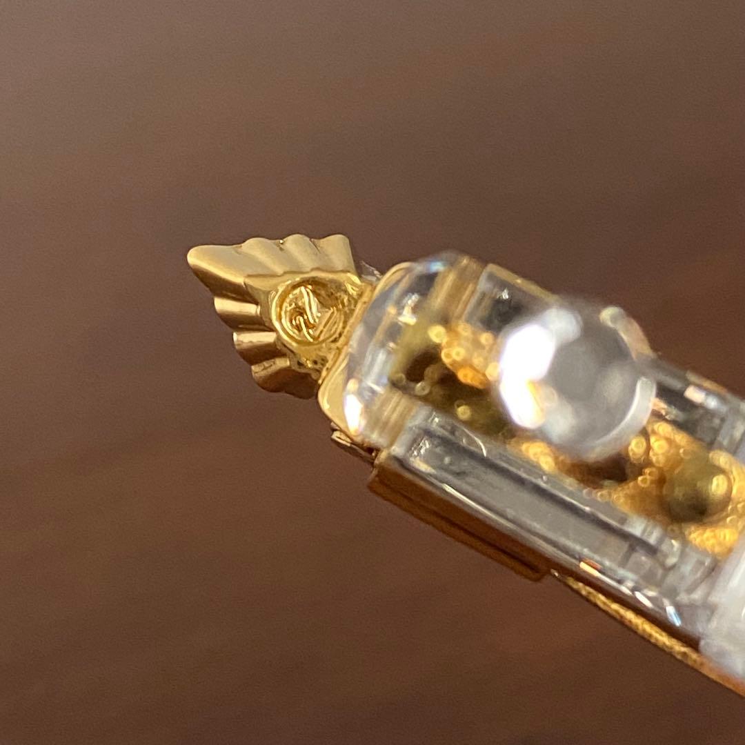 SWAROVSKI スワロフスキー クリスタル 機関車 置物