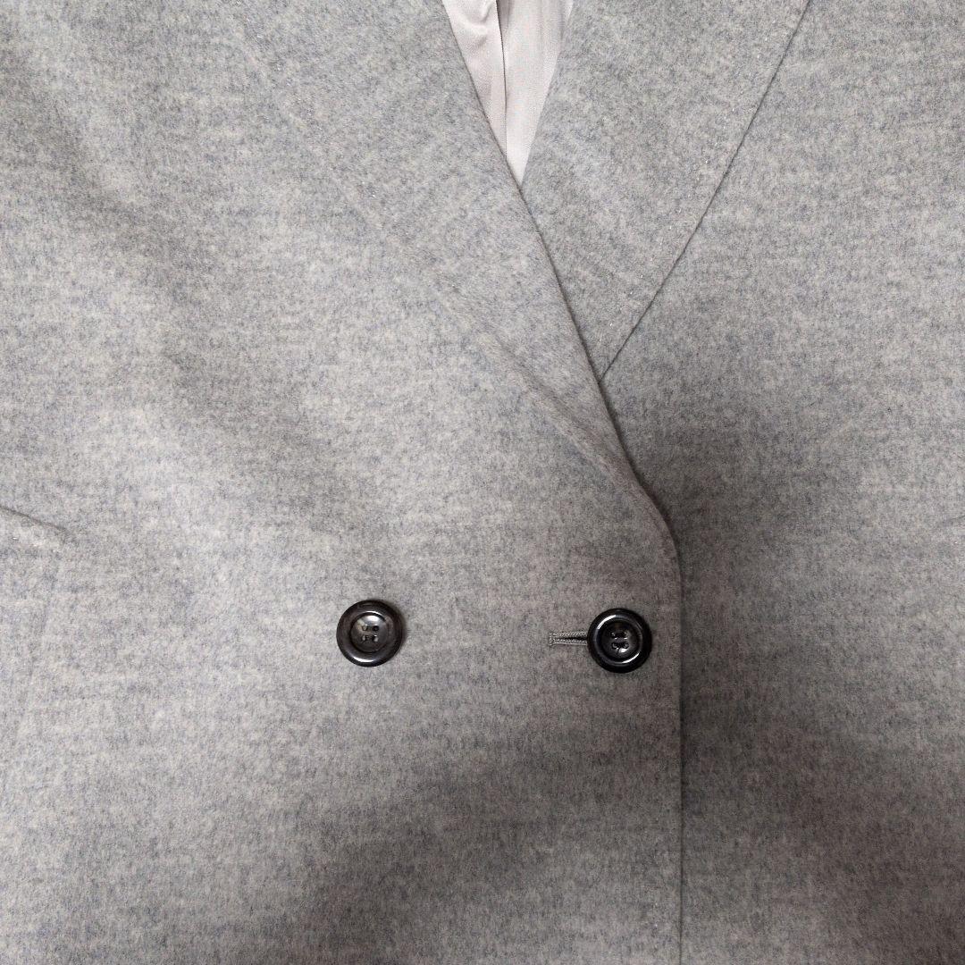 23区 ダブルブレストコート グレー 44
