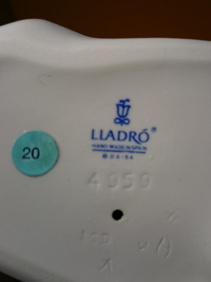 【美品】人形　天使　陶器　オブジェ　置物　インテリア　工芸品　美術品　A2553