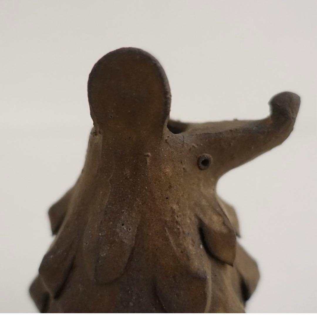 村上直子さん白井隆仁さん　器のしごと　ねずみ 花瓶