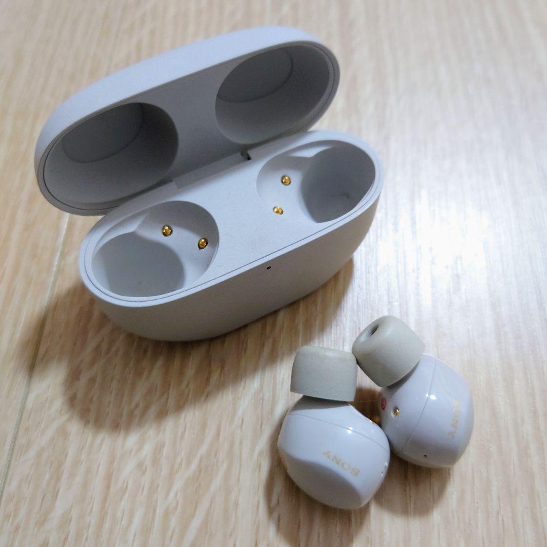 ソニー WF-1000XM5 シルバー 付属品完備 ワイヤレスイヤホン SONY
