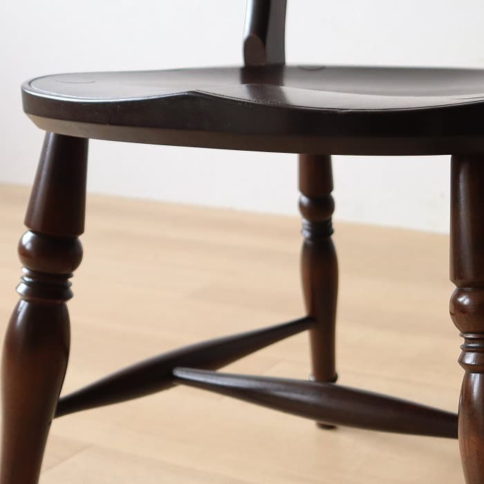 アンティーク 松本民芸家具 B型ワイコムチェア ミズメザクラ材 古家具 無垢材