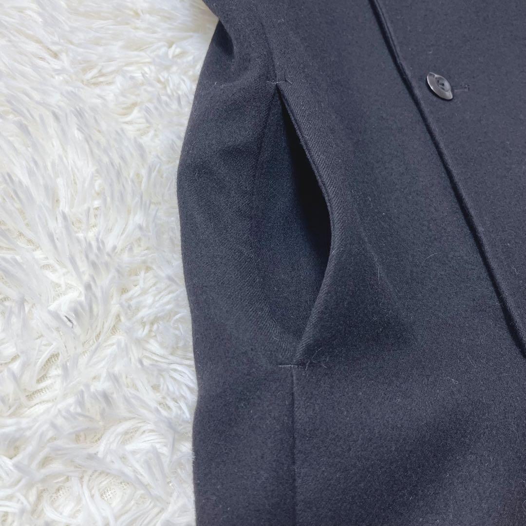 アタッチメント ダブルサージオフスケールメルトン ロングPコート サイズ3