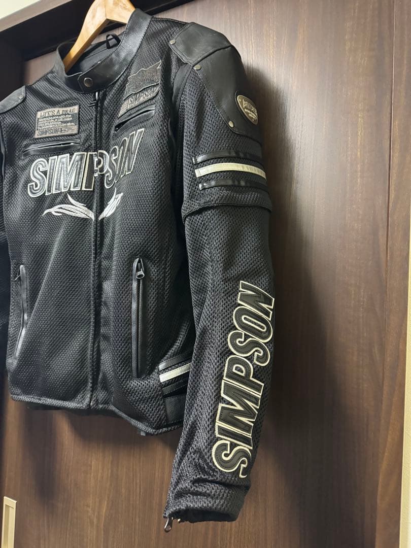 SIMPSON メッシュジャケット 黒