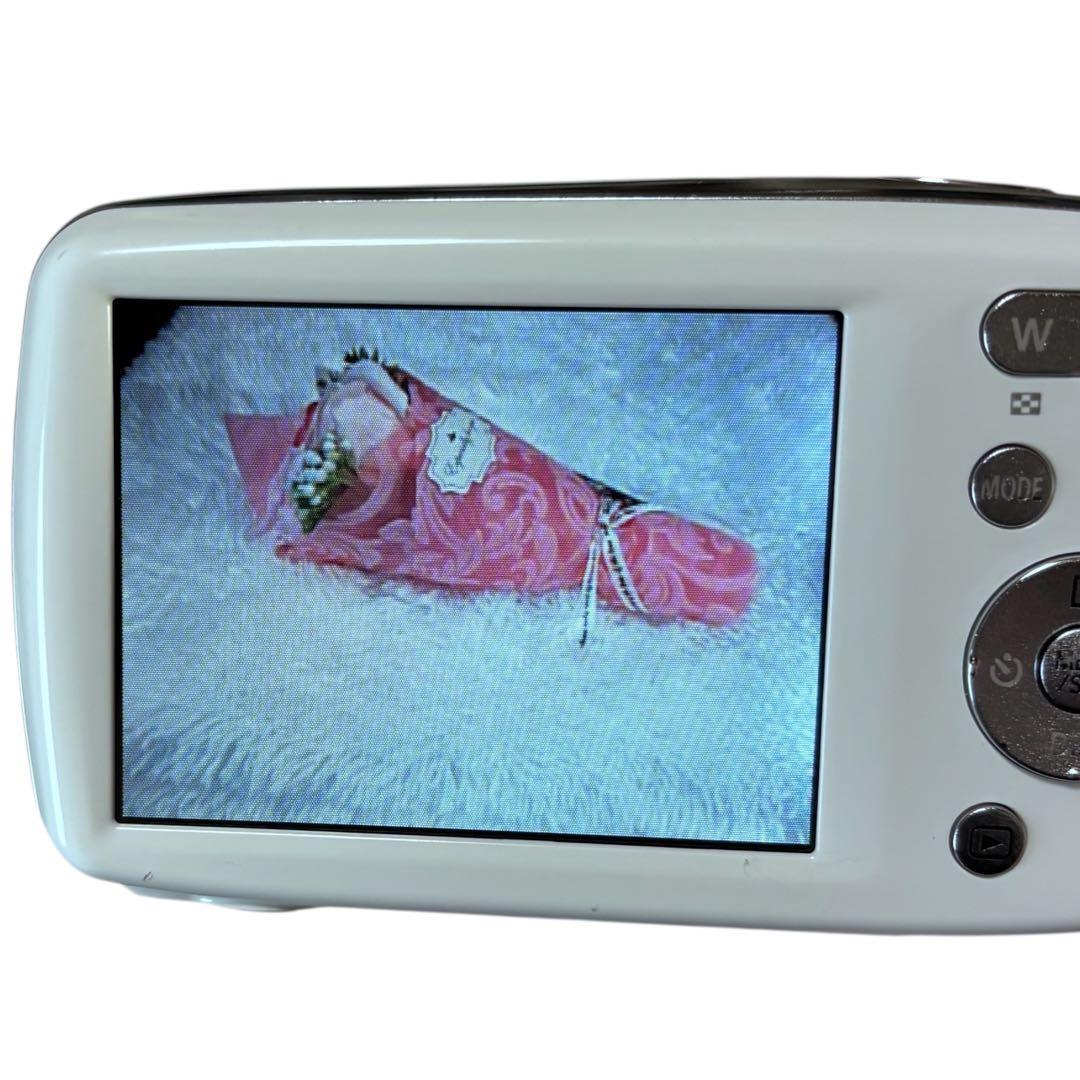 パナソニック LUMIX DMC-S1 ホワイト コンデジ 動作品