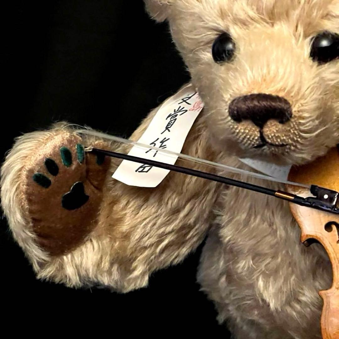 テディベア　ぬいぐるみ　作家　日本　コンテスト受賞作　置物