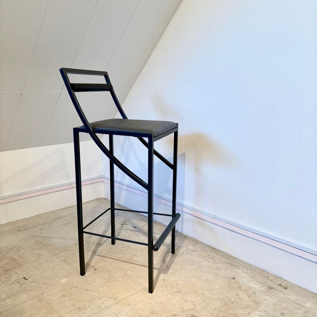 スツール postmodern designe high chair 2set