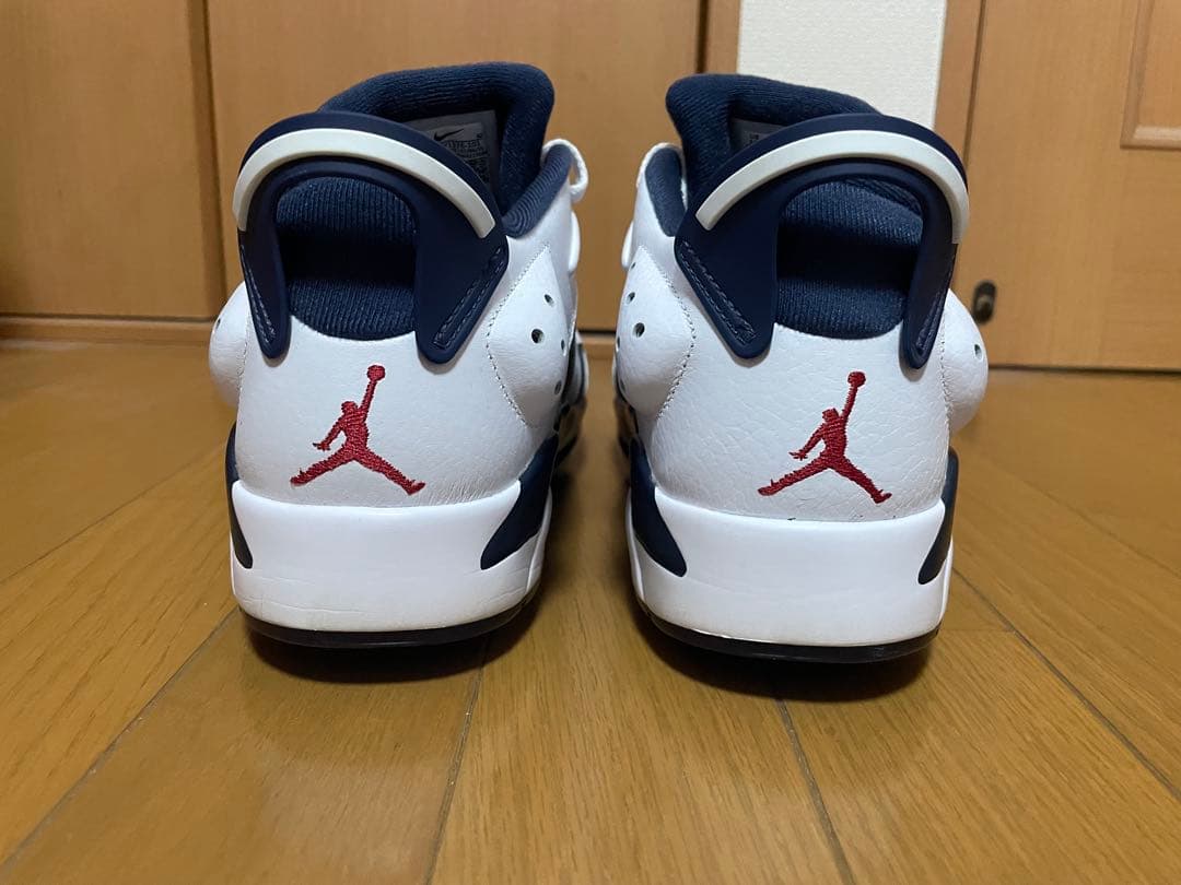 【極美品】NIKE Jordan 6 ゴルフシューズ ネイビー/ホワイト/レッド
