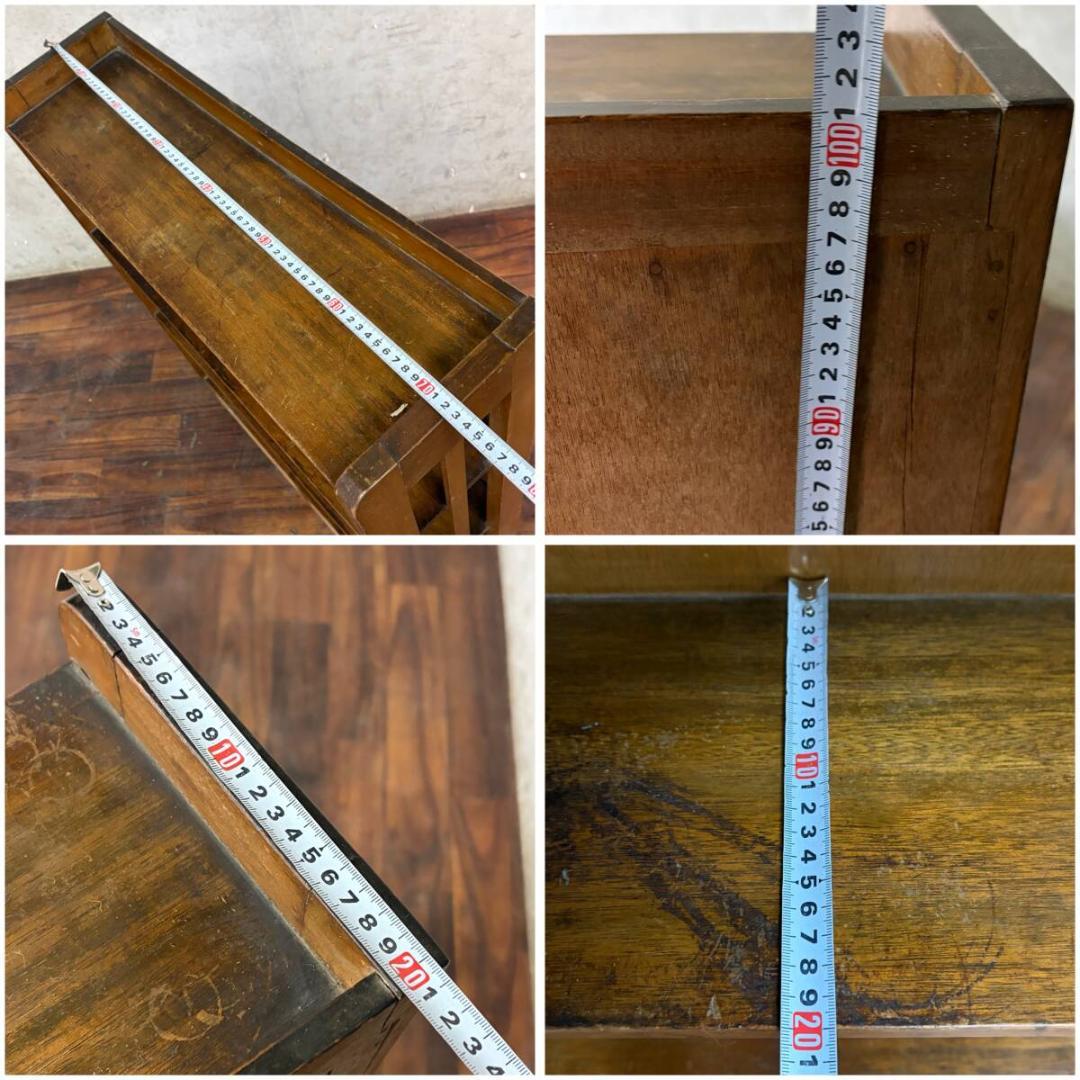 古家具　本棚　棚　飾り棚　キャビネット