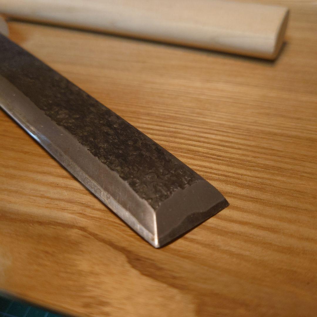 漆師屋 小刀　長運　木工具　古品　骨董　蔵出