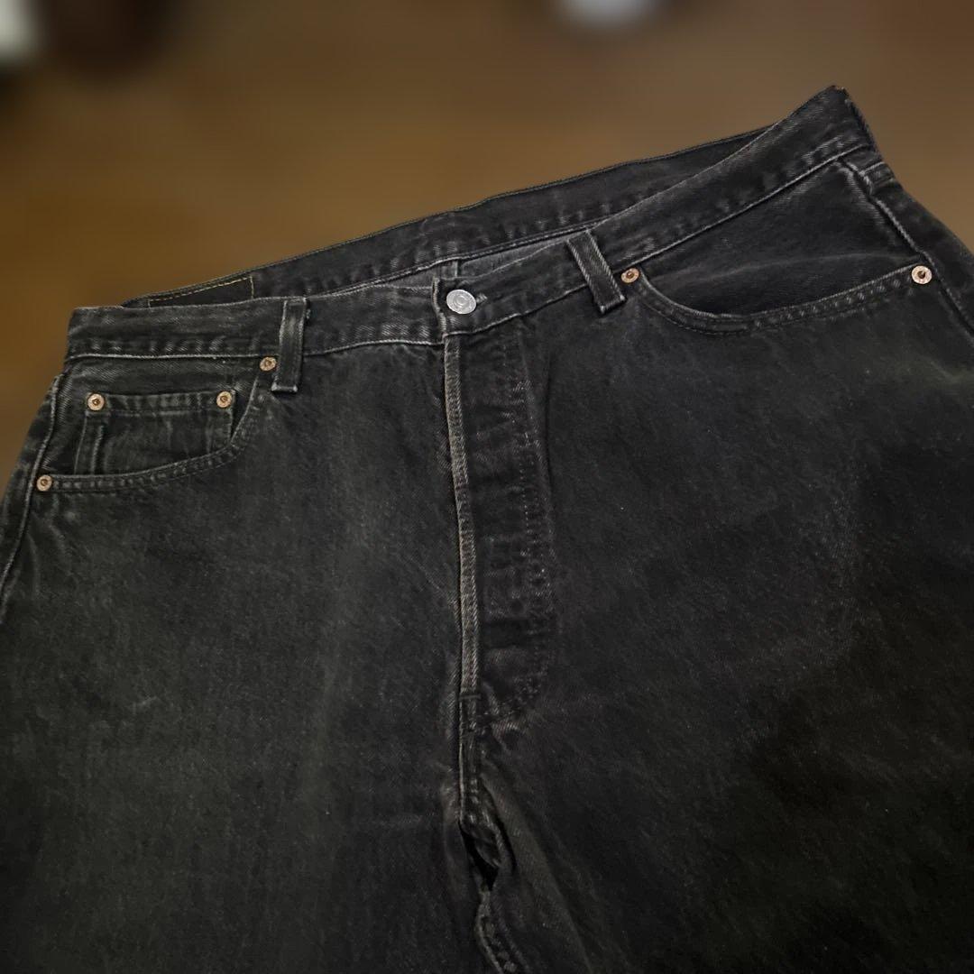 501ブラック　後染め　W38L30 USA製　97年製