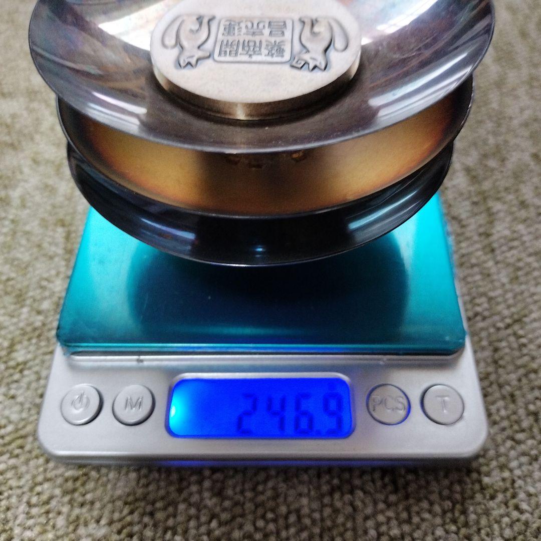 銀盃 3点　シルバー1枚　総重量約246.9g全て純銀刻印あり