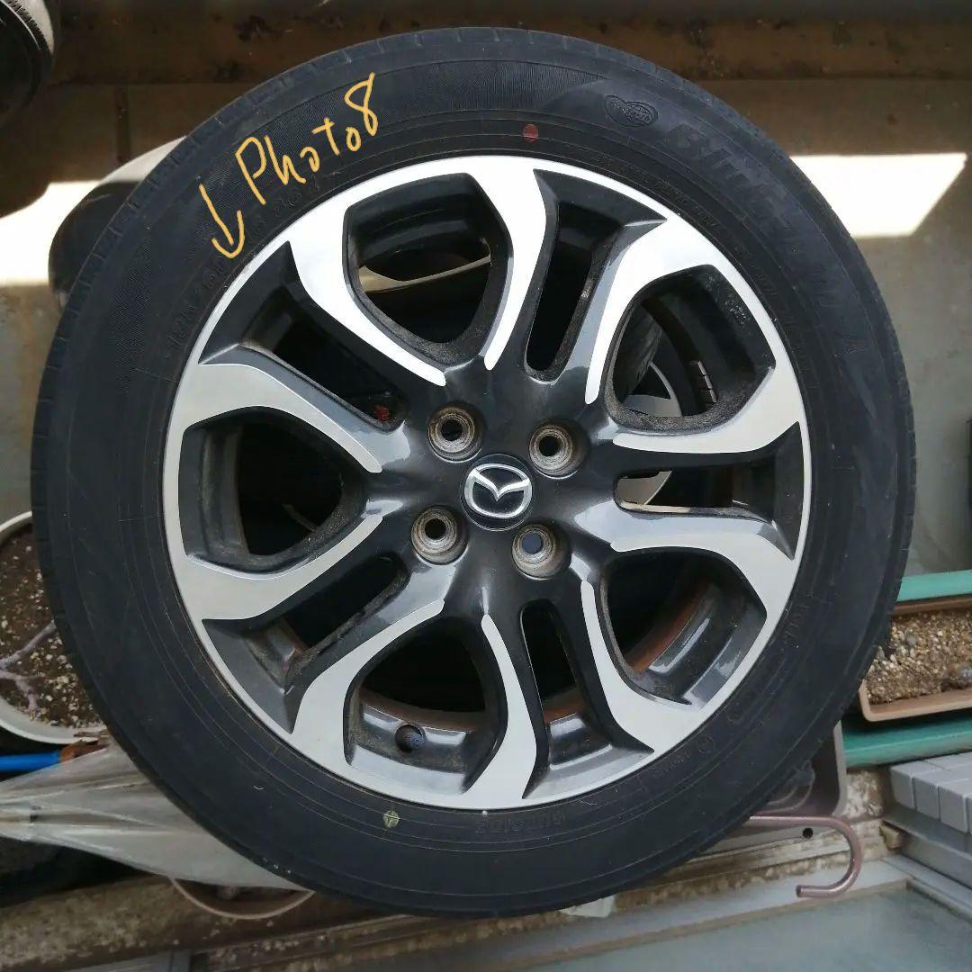 （4本セット）デミオ 16インチ 純正アルミホイール185-60-R16タイヤ用