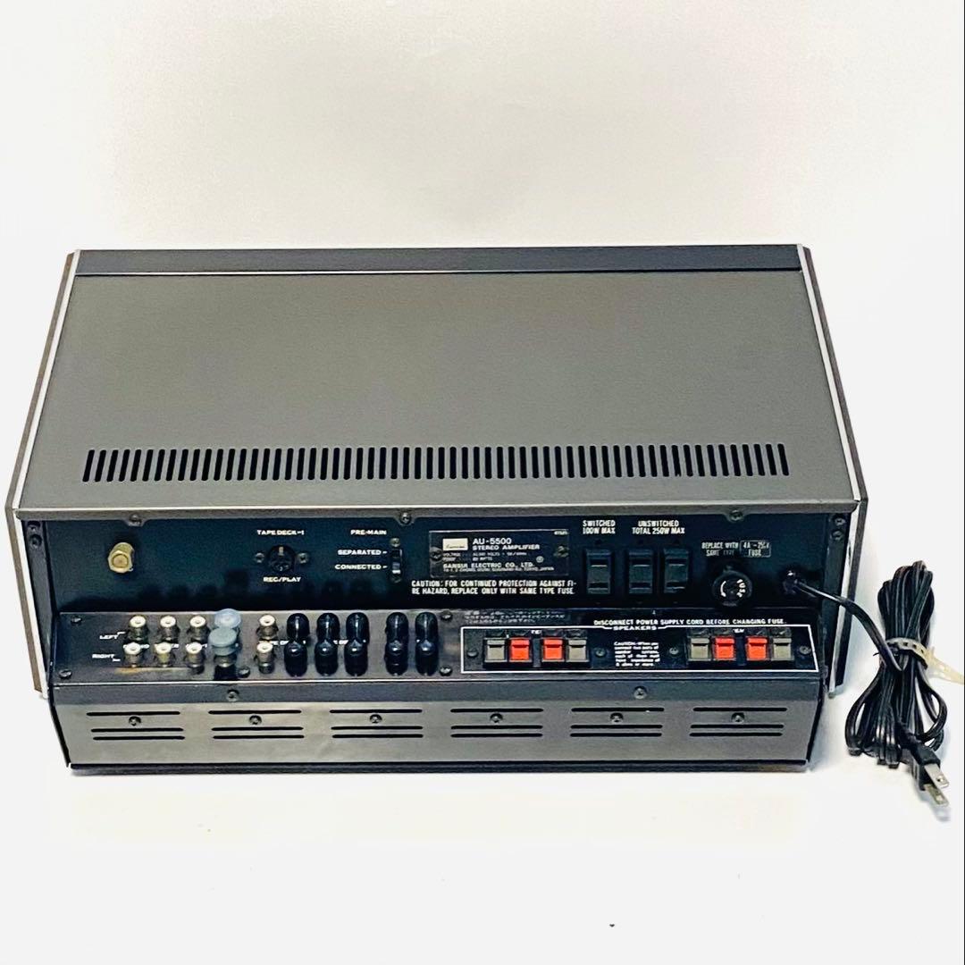 SANSUI サンスイ AU-5500 ビンテージ プリメインアンプ