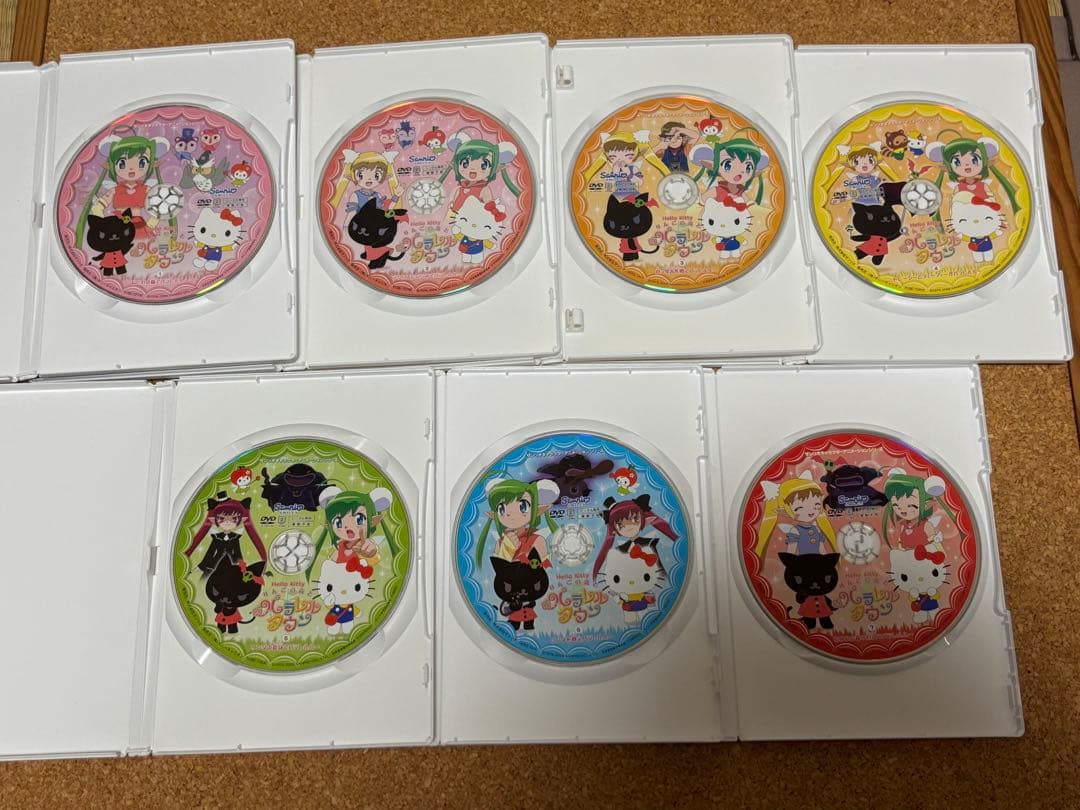 【送料無料】ハローキティ りんごの森のシリーズ DVD 全15巻セット サンリオ