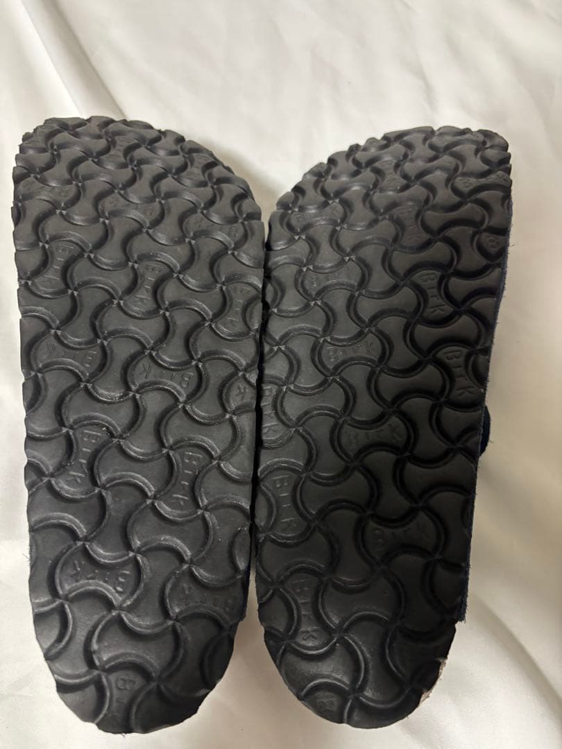 ビルケンシュトック ボストン スウェードレザー［ネイビー］41 26.5センチ